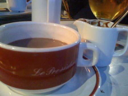 “Le President” à #Lille : du vrai chocolat chaud :) mmmmhhhh