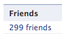 Featured image of post Facebook Friends : une étape bientôt atteinte...