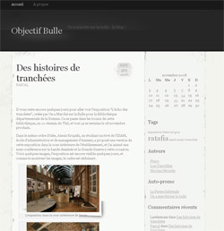 Featured image of post On a marché sur la bulle : le blog !