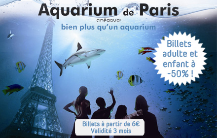 Featured image of post Des Places Pour l'Aquarium de Paris par KGB Deals