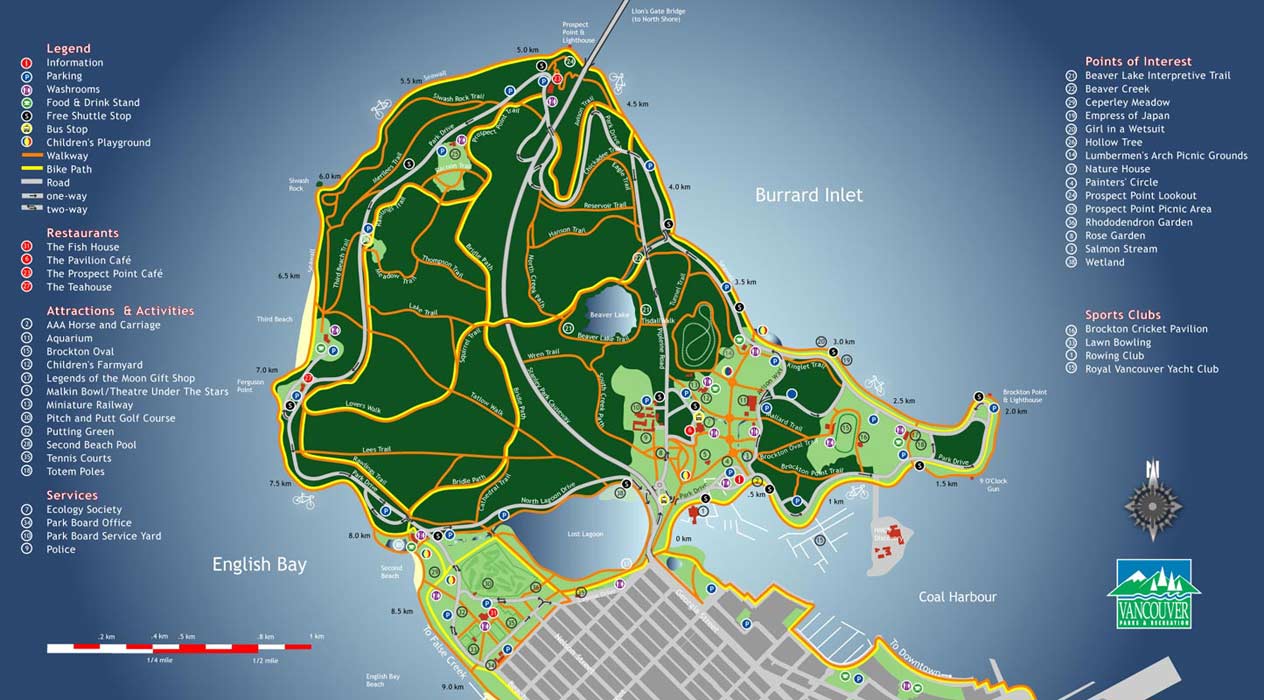 Featured image of post 31/08/11 – Canada – Vancouver – 12ième jour – Stanley Park & Aquarium