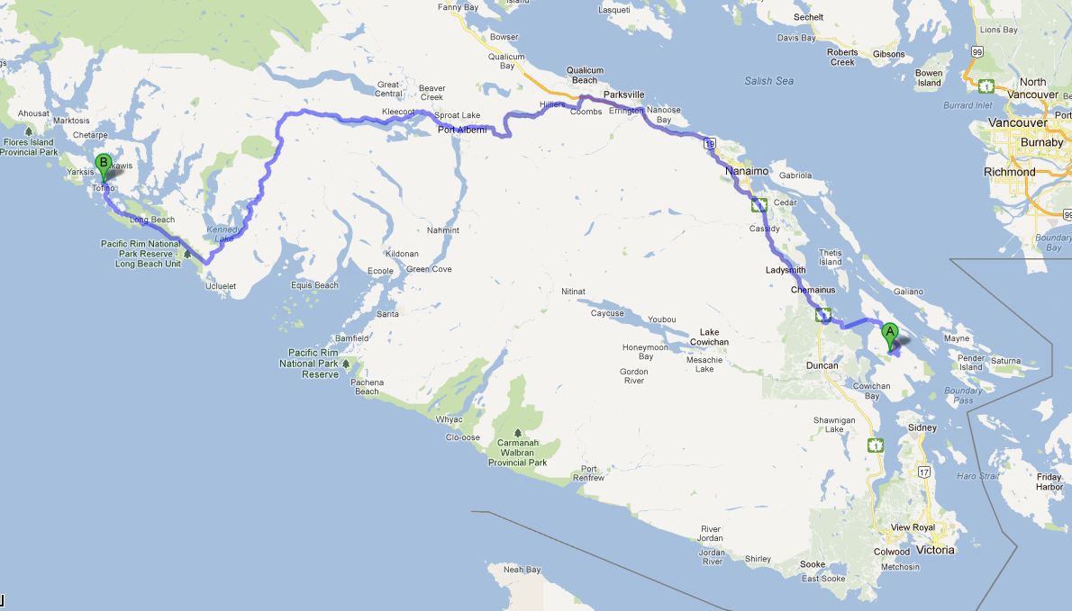 Featured image of post 05/09/11 – Canada – Vancouver – 17ième jour – Vancouver Island – Direction Tofino !