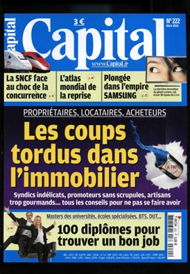 Featured image of post Le Magazine Capital de Mars 2010 Parle des MIAGE