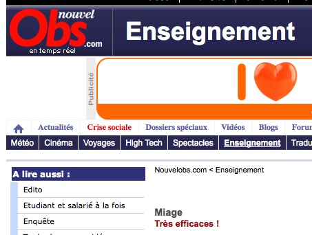 Featured image of post MIAGE : Très efficaces !