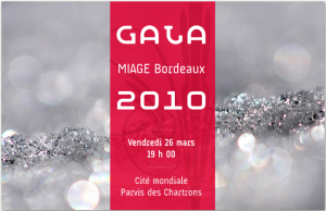 Featured image of post Gala de la MIAGE de Bordeaux 2010