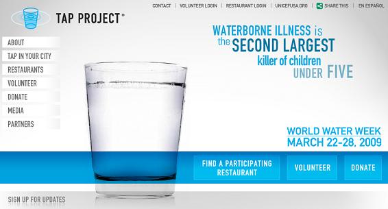 Featured image of post Tap project : un robinet pour l'Unicef