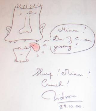 dessin de Zidrou