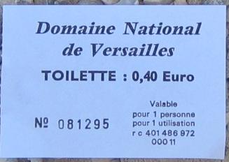 ticket WC