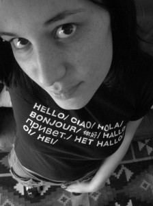 foreign language tshirt