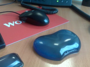 supporte poignet en silicone
